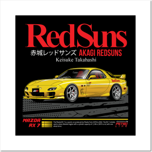 Mazda RX-7 Posters and Art